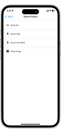Save, Share and Export Your Measurement